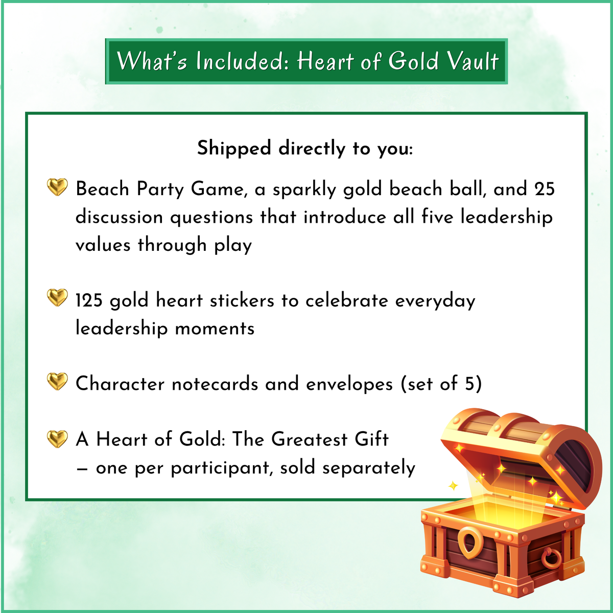 Heart of Gold Leadership Lab — Camps, Clubs & Homeschoolers