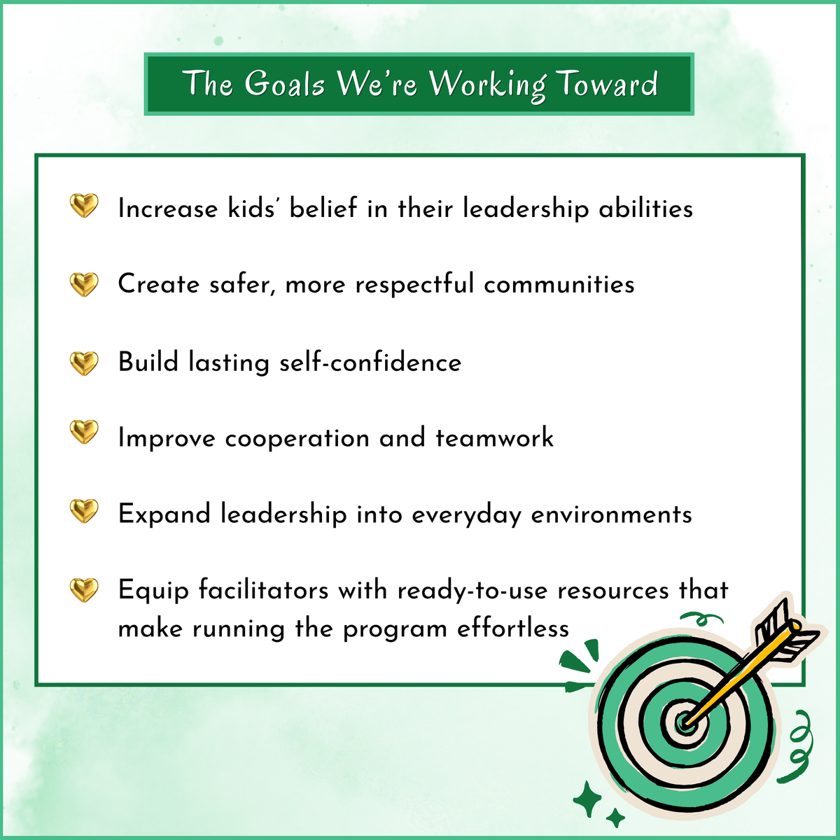 Heart of Gold Leadership Lab — Camps, Clubs & Homeschoolers