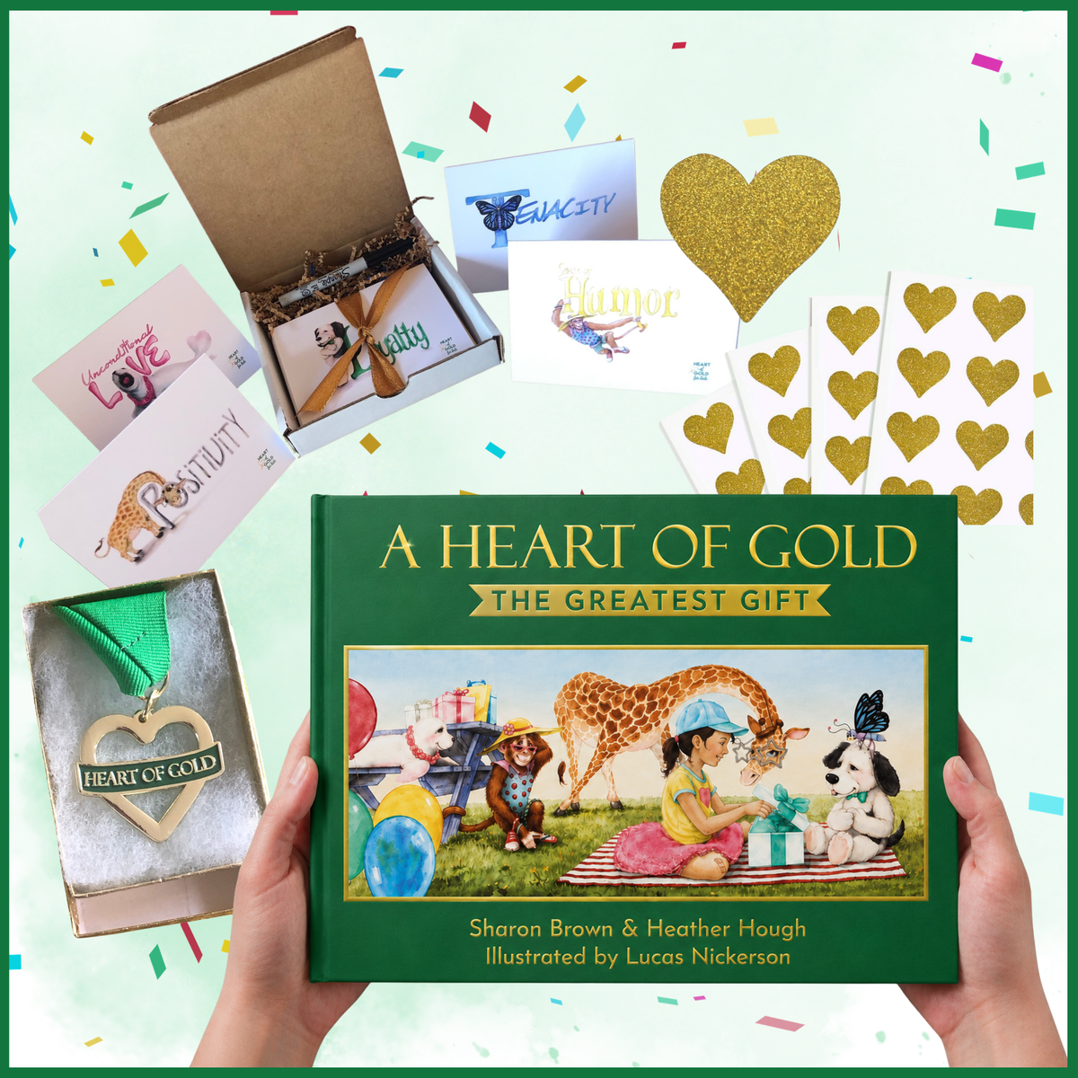 Heart of Gold Birthday Gift Set