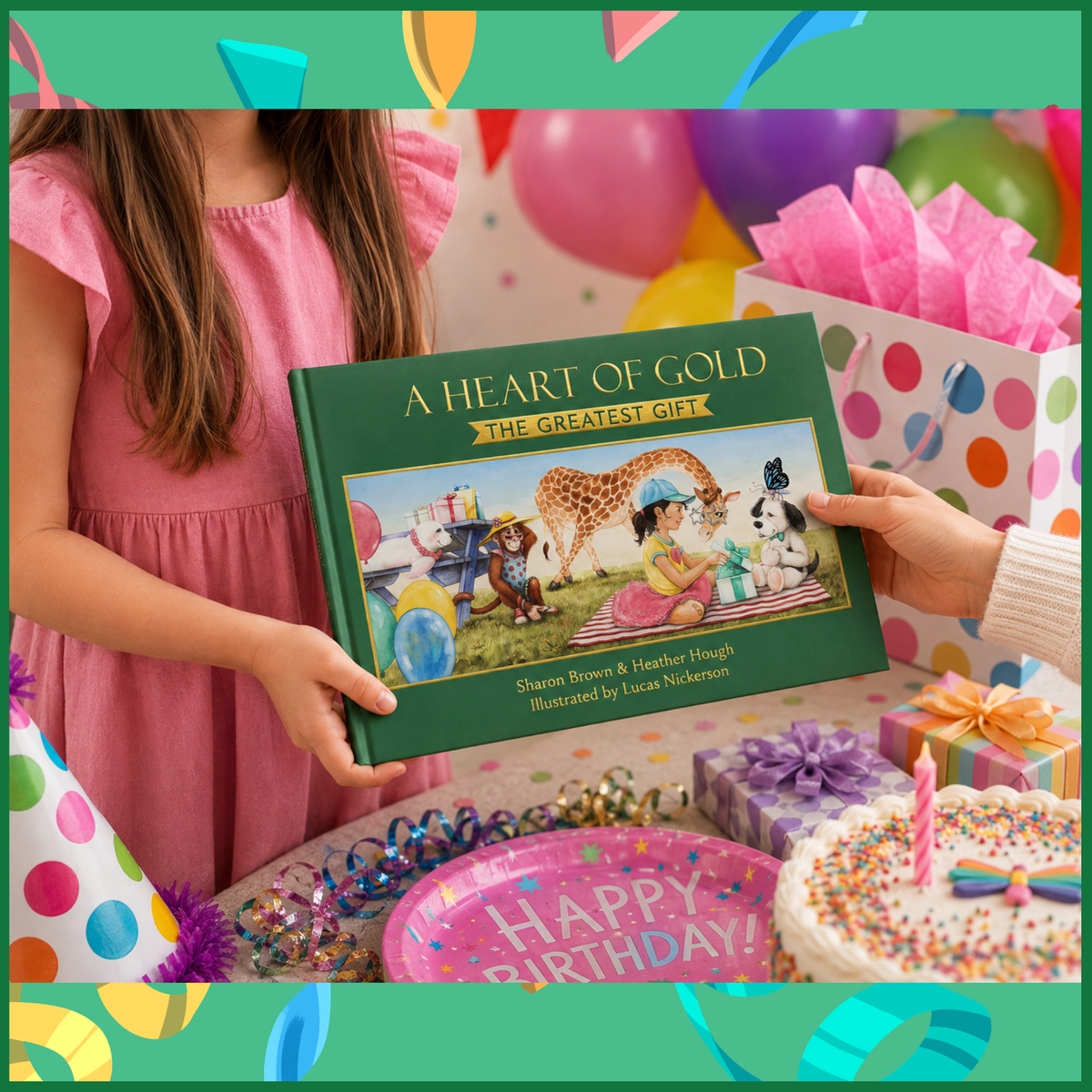 Heart of Gold Birthday Gift Set