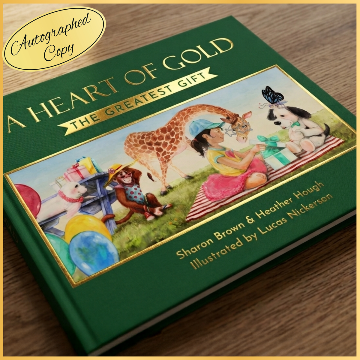 Heart of Gold Birthday Gift Set