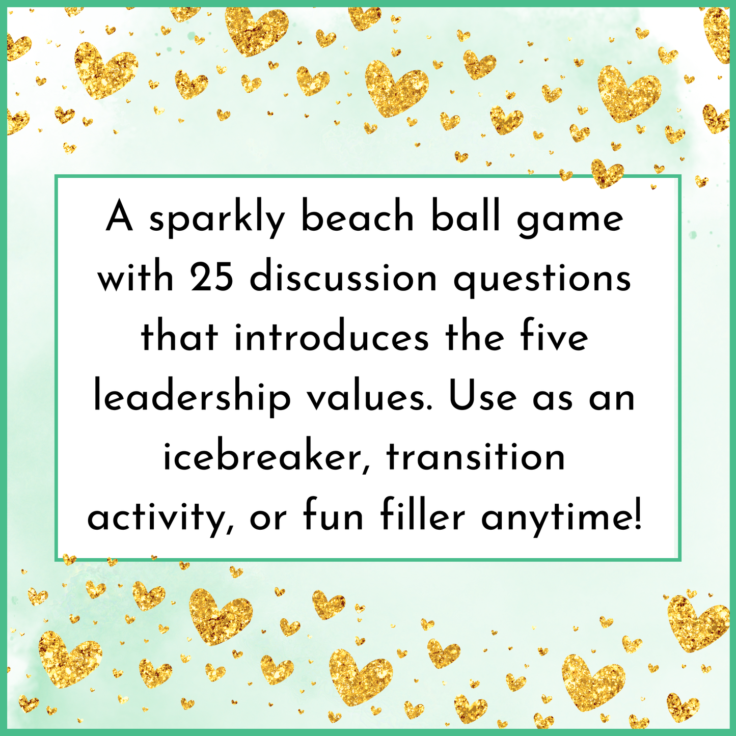 Heart of Gold Beach Party Game