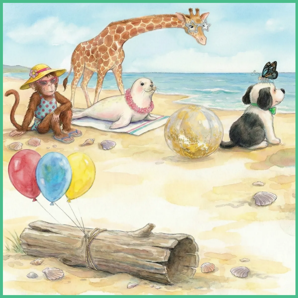 Heart of Gold Beach Party Game