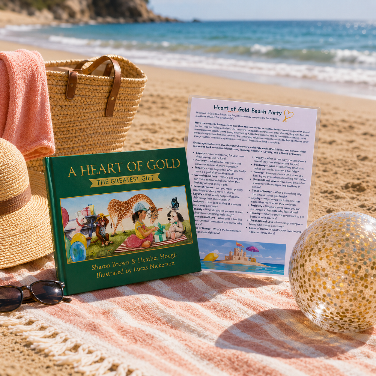 Heart of Gold Beach Party Game