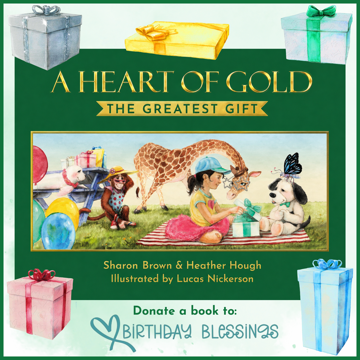 Donate a Book to Birthday Blessings