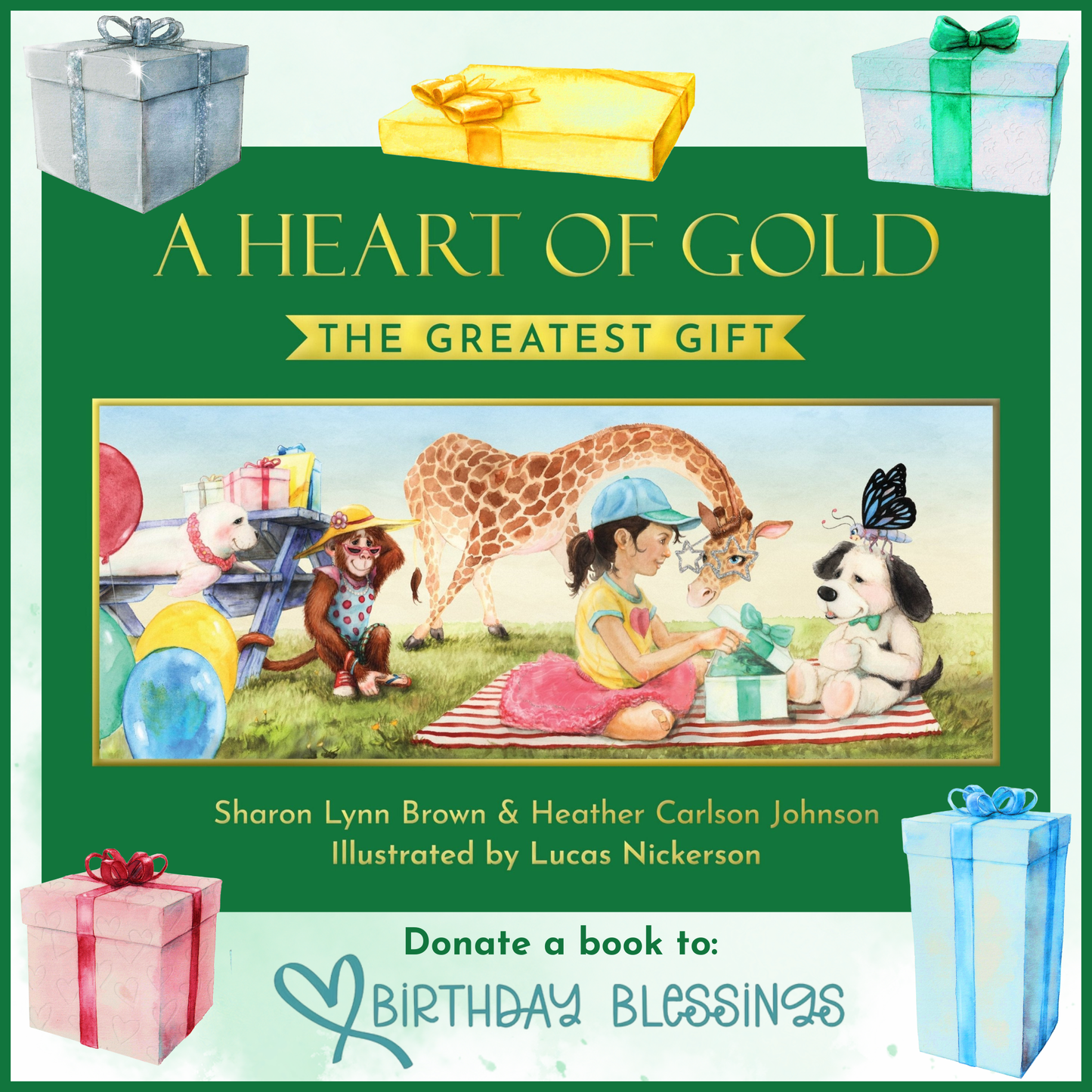 Donate a Book to Birthday Blessings